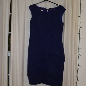 Blue Work Dress